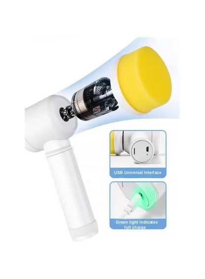 SpinScrub Pro — 5-in-1 Electric Cleaning Brush