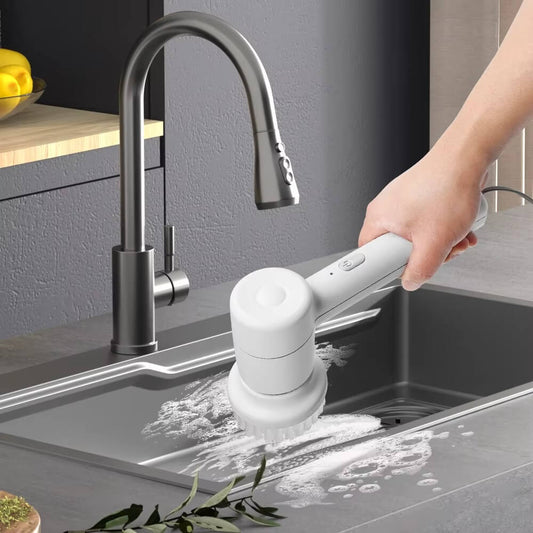 SpinScrub Pro — 5-in-1 Electric Cleaning Brush
